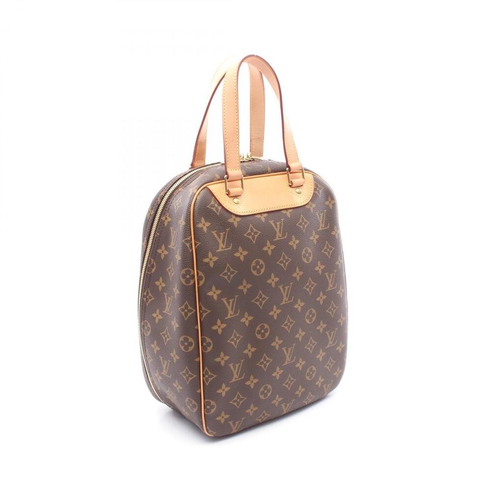 Louis Vuitton Excursion Handbag Canvas Leather Monogram Brown